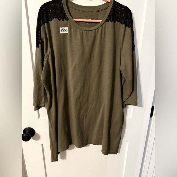 D & co Brand womens plus size blouse - Picture 1 of 5